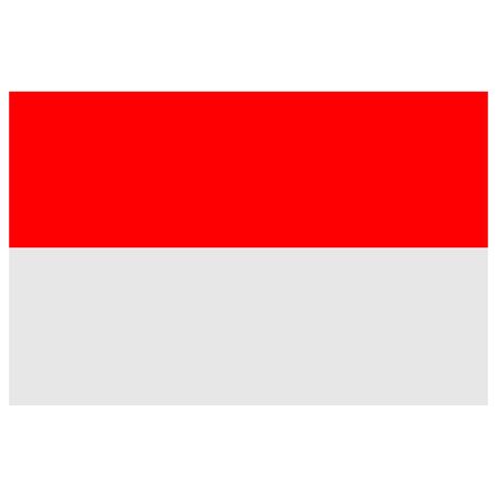 Indonesia flags icon vector design symbolのイラスト素材