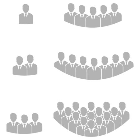 people icon vector design symbolのイラスト素材