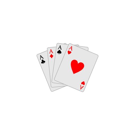 playing card icon vector design symbol of casino