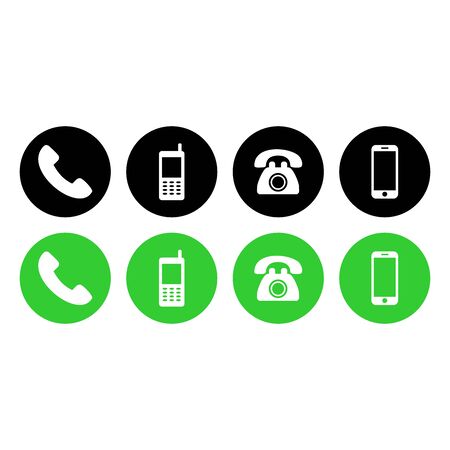 telephone, call phone icon vector design symbolのイラスト素材