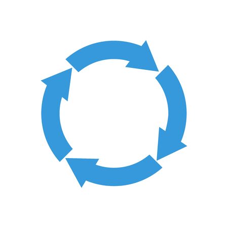 trash can icon vector design symbolのイラスト素材