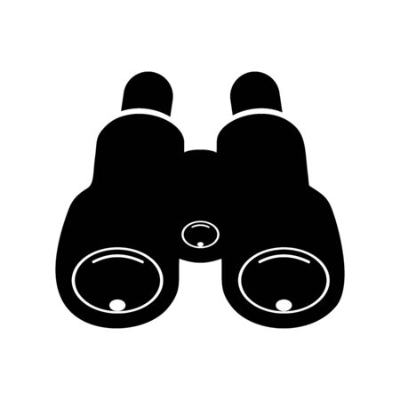 binocular icon vector design symbolのイラスト素材