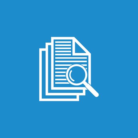 case study icon vector design symbolのイラスト素材