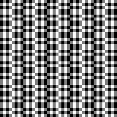 Geometric seamless pattern, abstract background. Checkered design, black and white squares, optical...