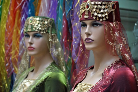 bellydancingclothes in bazaarの写真素材