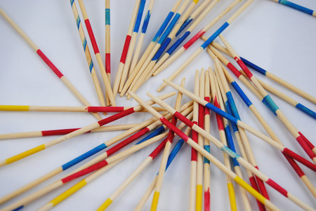 Practise, focus with Mikadoの写真素材