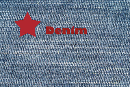 Denim in fashion againの写真素材