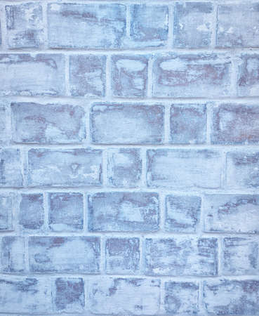 Retro whitewash old brick wall surface. White rustic background texture. Vintage Structure. Design...