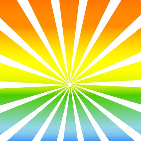 vector illustration of sunshine backgroundのイラスト素材