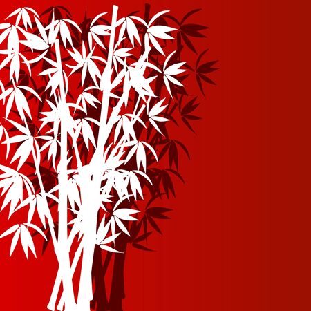 vector illustration of bambooのイラスト素材