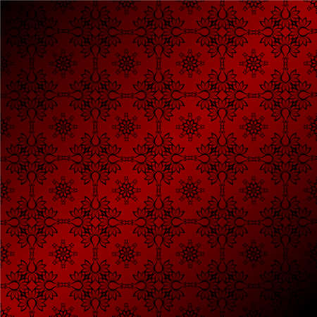 illustration of an abstract floral patternのイラスト素材