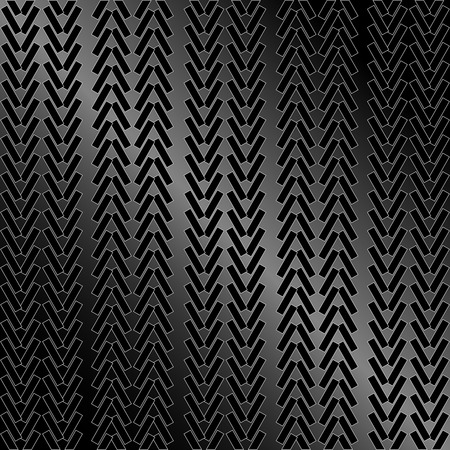 vector illustration of an abstract tire patternのイラスト素材