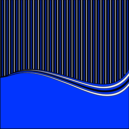  illustration of an abstract striped background with wavesのイラスト素材