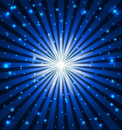   illustration of a night sky with starsのイラスト素材