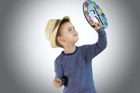 Young artistの写真素材