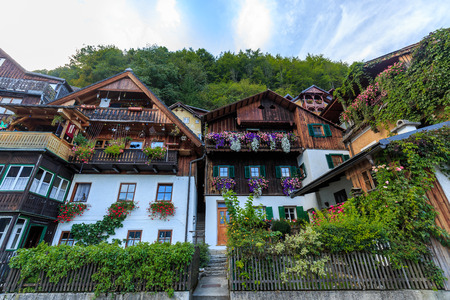 Hallstatt townのeditorial素材