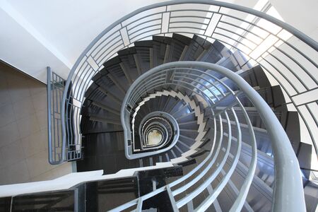 Spiral stairsのeditorial素材