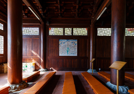Shifeng Temple Temple Buildingのeditorial素材