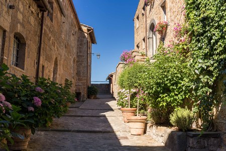 Medieval streetsの写真素材