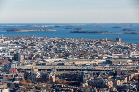Boston City Sceneryの写真素材
