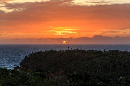 Boracay duskの写真素材