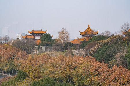 Wuhan Yellow Crane Tower Parkのeditorial素材