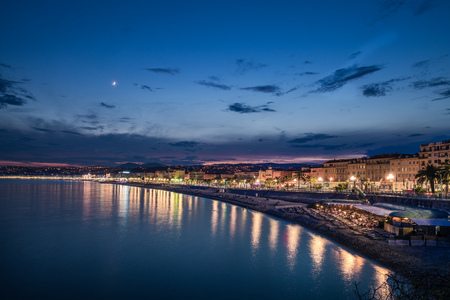 Nice Angel Bay Dusk Sceneryのeditorial素材