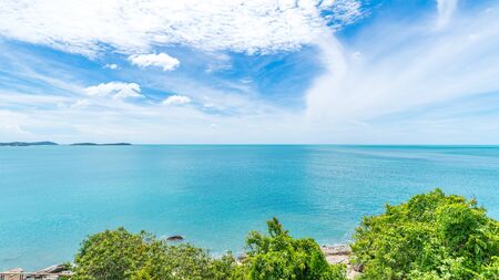 Natural scenery of Chaweng Beach, Koh Samui, Thailand