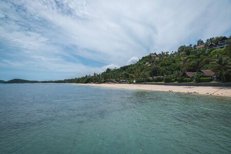 Natural scenery of the seaside in Koh Samui, Thailand