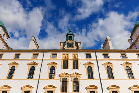 German old town street viewのeditorial素材