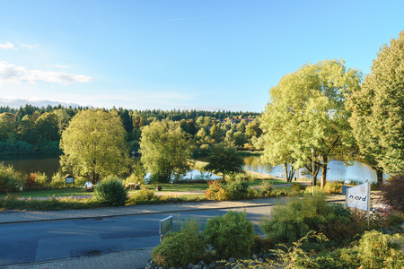 Natural scenery of the Harz Mountain National Nature Park, Germanyのeditorial素材