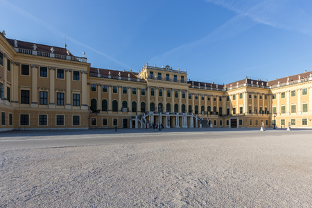 Schloss Schnbrunn at Schnbrunn Palace, Viennaのeditorial素材