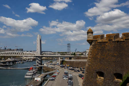 Brest naval museum (Musee National de la Marine) in Brest, France