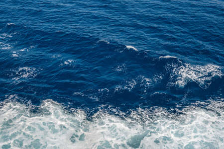 Ocean surface background with sea waves