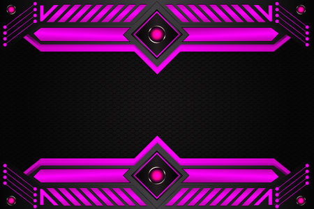 Abstract background with black and pink colorのイラスト素材