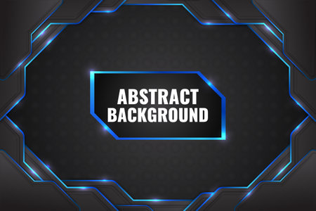 Abstract background with black and blue colorのイラスト素材