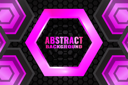 Abstract background with black blue pink colorのイラスト素材
