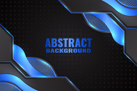 Abstract background with black blue colorのイラスト素材