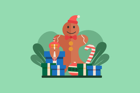 Tomorrow Christmas Flat Design