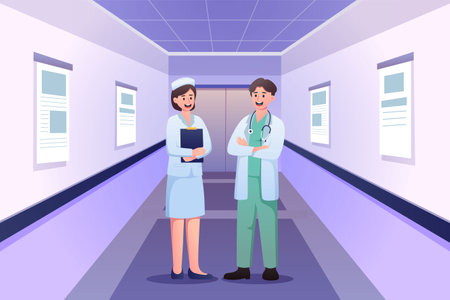 Medical and Healthcare Design Illustrationのイラスト素材