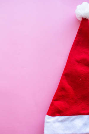 Christmas santa hat, isolated on white. 2021 Merry christmasの写真素材