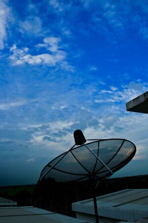 communication dishの写真素材