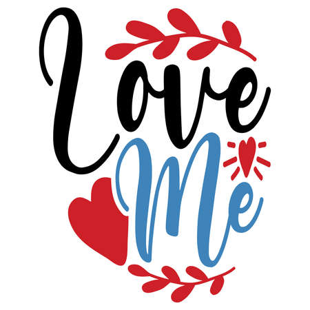 love me, lovely ladies, relationship life, valentine letterのイラスト素材