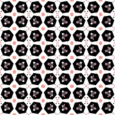 Abstract vector color seamless pattern for your design.のイラスト素材