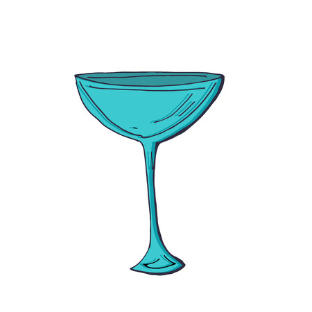 Cute holiday illustration. Vector  Decorative elements for party. Pencil's drawing.のイラスト素材