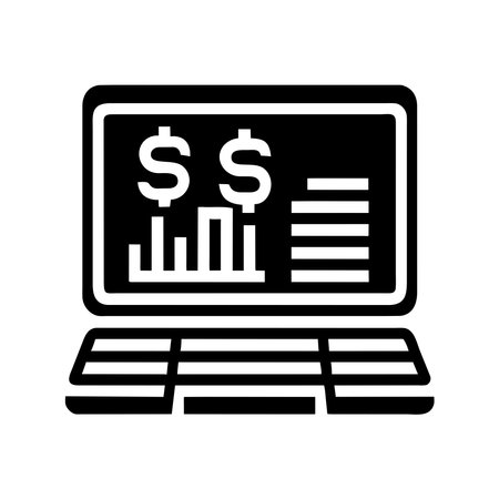 Vector business and finance iconのイラスト素材