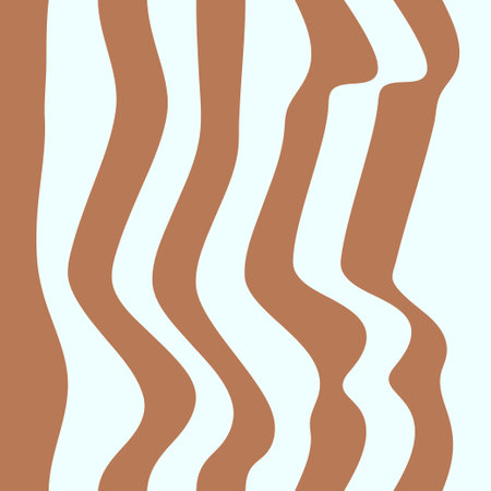 Vector distorted geometric background, groovy stylish pattern.のイラスト素材