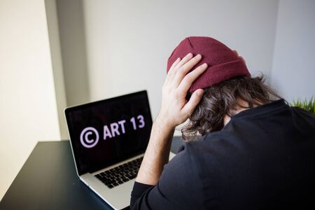 Article 13 the amendment to the EU legislation banned media materials on the Internet. writing...