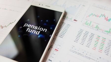 Investment in personal pension insurance Fund, concept. Provision of welfare in retirement....