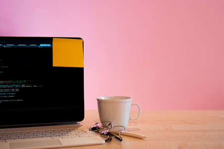 Its time to learn programming languages, call to action, concept.の写真素材